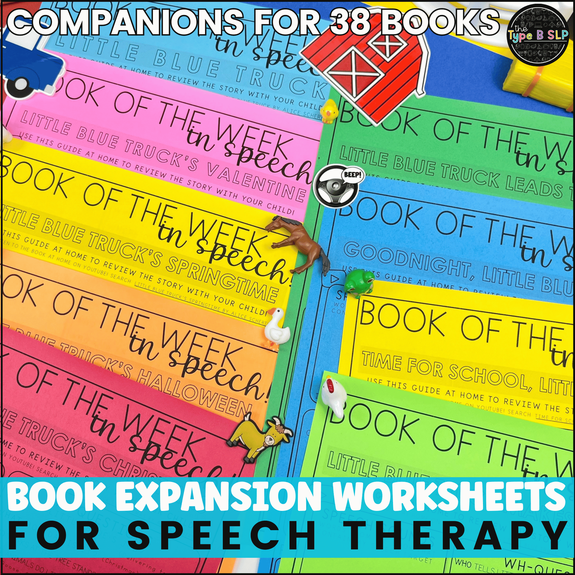 Book Companion Expansion Pages for Speech Therapy | No Prep – The Type ...