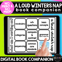 Load image into Gallery viewer, A Loud Winter's Nap: A No Print No Prep Book Companion