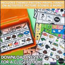 Load image into Gallery viewer, Ultimate Thematic CAMPING UNIT for Speech Therapy | Camping Theme