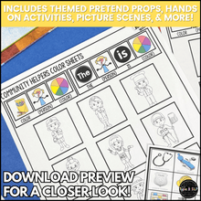 Load image into Gallery viewer, Ultimate Thematic COMMUNITY HELPERS UNIT for Speech Therapy
