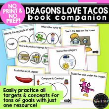 Load image into Gallery viewer, Dragons Love Tacos: No Print No Prep Digital Book Companion