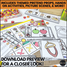 Load image into Gallery viewer, Ultimate Thematic FALL UNIT for Speech Therapy | Camping Theme