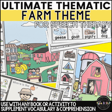 Load image into Gallery viewer, Ultimate Thematic FARM UNIT for Speech Therapy