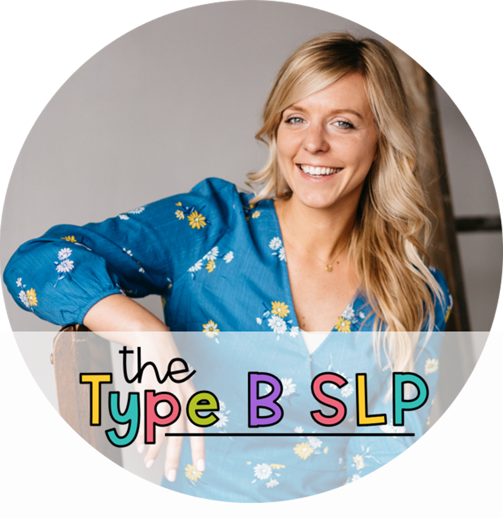 The Type B SLP | School-Based Speech Therapy Products & Materials