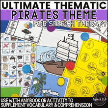 Load image into Gallery viewer, Ultimate Thematic PIRATE UNIT for Speech Therapy | Pirate Theme