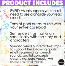 Load image into Gallery viewer, FREE Speech Therapy Book Companion Strips: How I Became A Pirate