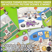 Load image into Gallery viewer, Ultimate Thematic SPORTS UNIT for Speech Therapy