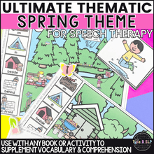 Load image into Gallery viewer, Ultimate Thematic SPRING UNIT for Speech Therapy | Spring Theme for Speech