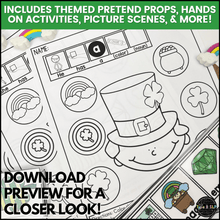 Load image into Gallery viewer, Ultimate Thematic Unit for Speech Therapy: St Patrick's Day Theme