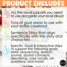 Load image into Gallery viewer, Speech Therapy Book Companion Story Strips: FALL BOOK COMPANION BUNDLE