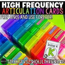Load image into Gallery viewer, The Ultimate High Frequency Articulation Bundle for Speech Therapy
