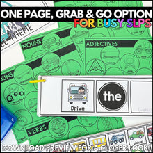 Load image into Gallery viewer, Play-Based Speech Therapy: Transportation Theme Speech Sound Unit