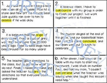 Load image into Gallery viewer, 108 Context Clues Task Cards, Common Core/Differentiated