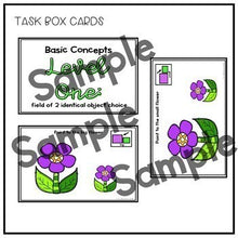 Load image into Gallery viewer, No Print Basic Concepts for Speech Therapy: Big/Small w/Task Box Cards