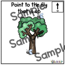 Load image into Gallery viewer, No Print Basic Concepts for Speech Therapy: Up/Down with Task Box Cards