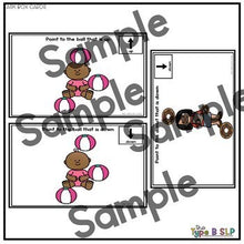 Load image into Gallery viewer, No Print Basic Concepts for Speech Therapy: Up/Down with Task Box Cards