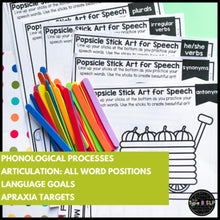 Load image into Gallery viewer, Popsicle Stick Fine Motor Art for Speech Therapy: The Ultimate Bundle