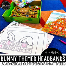 Load image into Gallery viewer, Bunny Headbands: No Prep Headband Craft for Speech Therapy Easter and Spring