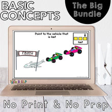 Load image into Gallery viewer, Basic Concepts for Speech Therapy and Teletherapy: The BIG BUNDLE