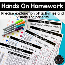 Load image into Gallery viewer, Busy Homework for Speech Therapy BUNDLE: Articulation, Language, Phonology, and Apraxia
