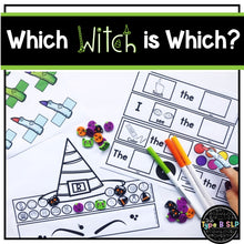 Load image into Gallery viewer, Halloween Articulation No Prep Craft: Which Witch is Which? Headbands