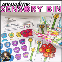 Load image into Gallery viewer, Sensory Bin for Speech Therapy: Springtime