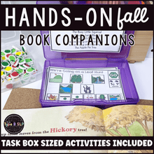 Load image into Gallery viewer, Fall Themed Hands-On Book Companions for Speech Therapy
