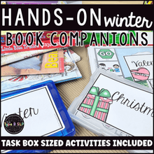 Load image into Gallery viewer, Winter Themed Hands-On Book Companions for Speech Therapy
