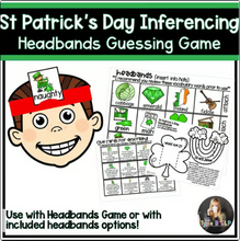 Load image into Gallery viewer, St Patrick&#39;s Day Speech Therapy Headbands Game Companion: Inference Game
