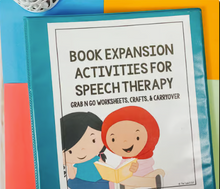 Load image into Gallery viewer, Bundle TWO Book Companion Expansion Pages for Speech Therapy

