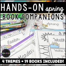 Load image into Gallery viewer, Spring Themed Hands-On Book Companions for Speech Therapy
