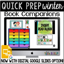 Load image into Gallery viewer, Winter Theme Speech Therapy Book Companion Visuals: Play-Based Speech Therapy

