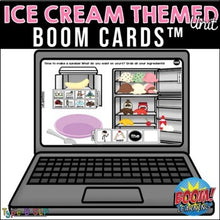 Load image into Gallery viewer, Ultimate Thematic ICE CREAM UNIT for Speech Therapy with BOOM CARDS
