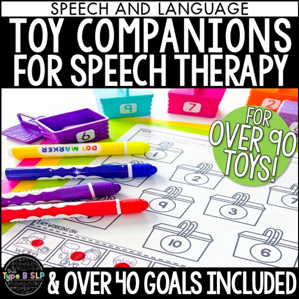 No Prep Game and Toy Companions for Speech and Language