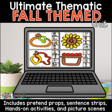 Load image into Gallery viewer, Ultimate Thematic FALL UNIT for Speech Therapy and Distance Learning
