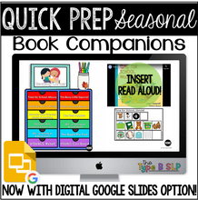 Load image into Gallery viewer, Quick Prep Seasonal Book Companions for Speech Therapy: BUNDLE
